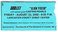 2002-08-23 Skillet Ticket.jpg