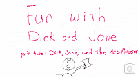 1995ish Dick Jane and The Axe Murderer by Charles and Barbara Buckman